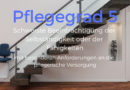 Holz-Innentreppe mit Treppenlift - Pflegegrad 5