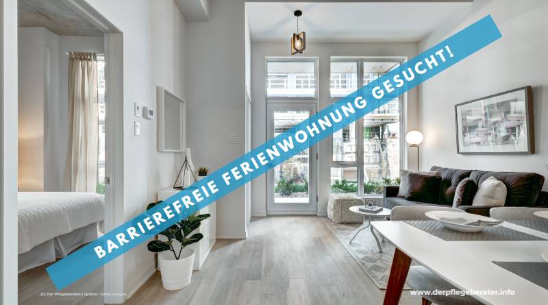 Barrierefreie Ferienwohnungen gesucht - DerPflegeberater.info