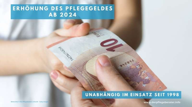 Erhöhung des Pflegegeldes ab 2024