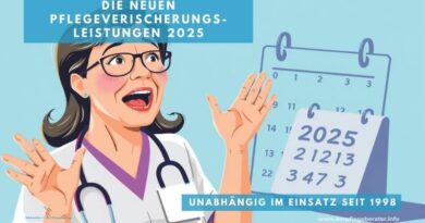 Die neuen Pflegeversicherungsleistungen 2025